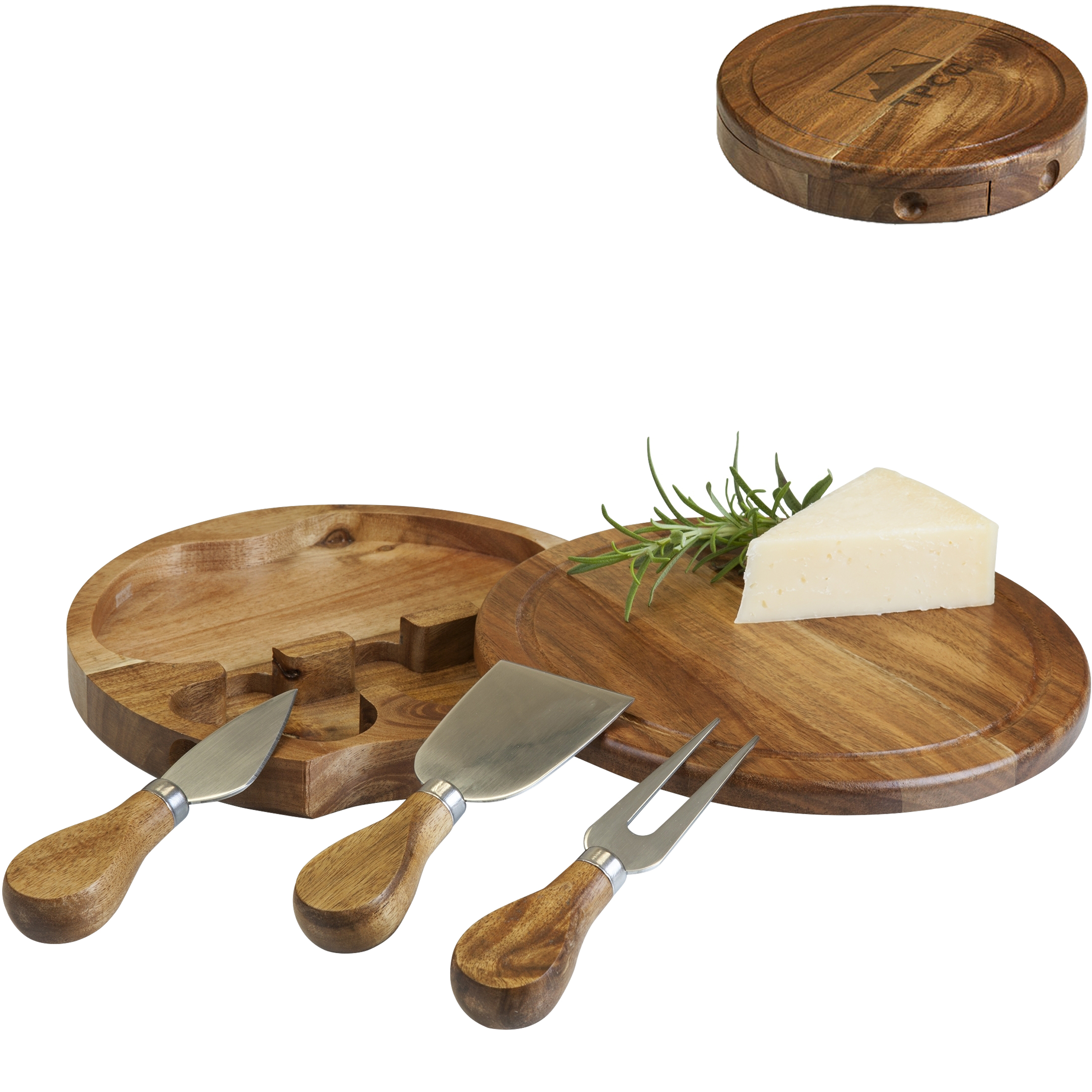 Product Photo 1 Brie Acacia Cheese Board Set