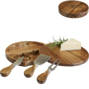 Brie Acacia Cheese Board Set - PK1312