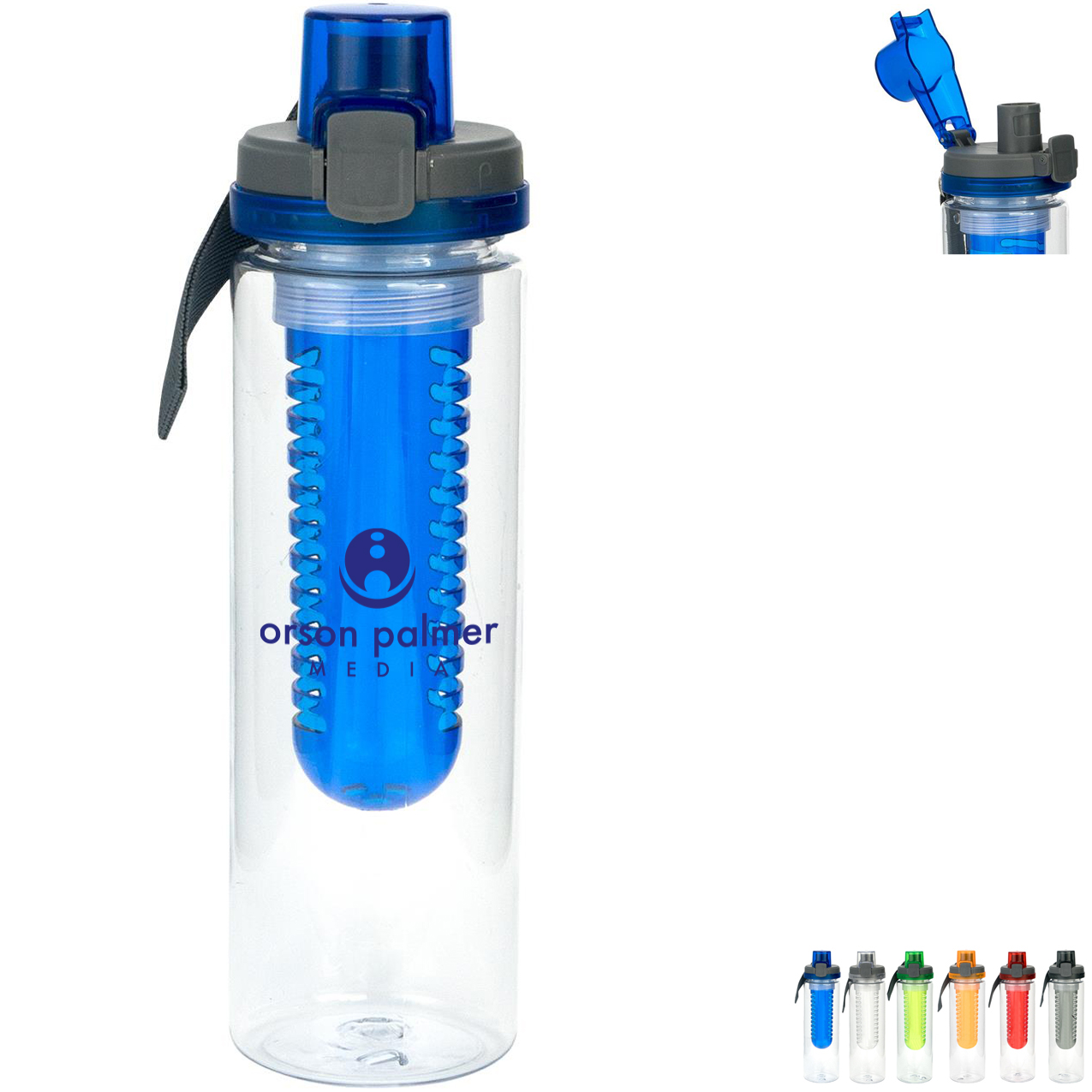 Product Photo 1 Oradell Locking Water Bottle w/ Infuser, 24oz.