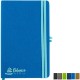 Hoboken Double Elastic Band Notebook, 5" x 8-1/4"
