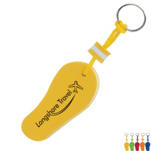 Fun Floating Flip Flop Keychain - IL2500