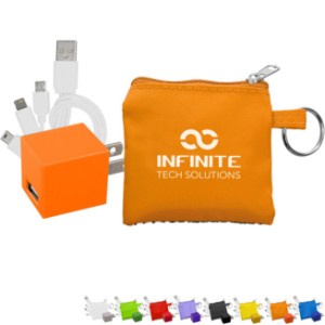 Kingwood Pouch w/ Wall Charger & Cable - AL2137