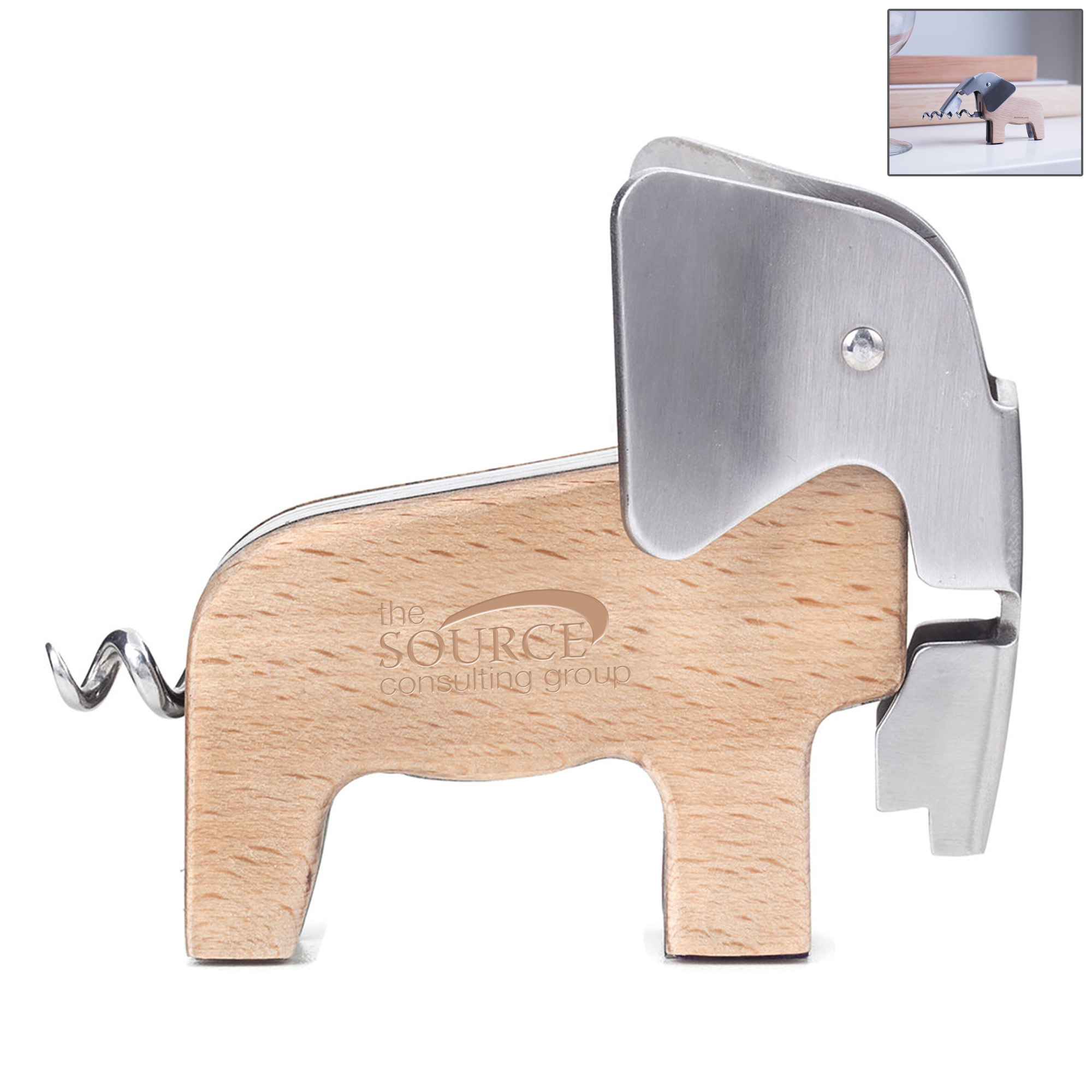 Product Photo 1 Kikkerland Elephant Corkscrew