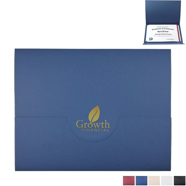 Product Photo 1 Tuck Flap Certificate Folder