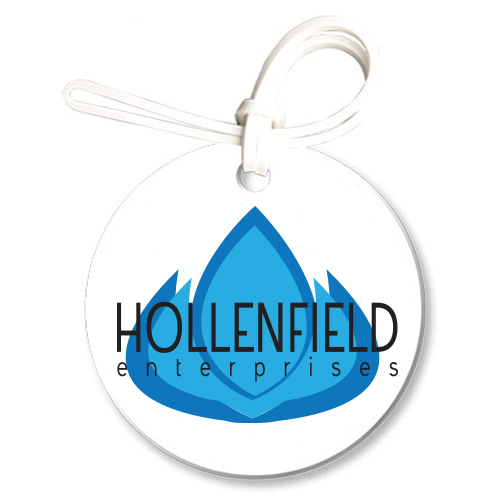 Product Photo 1 Round Soft Vinyl Luggage Tag