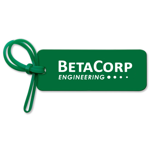 Product Photo 1 Rectangle Soft Vinyl Luggage Tag