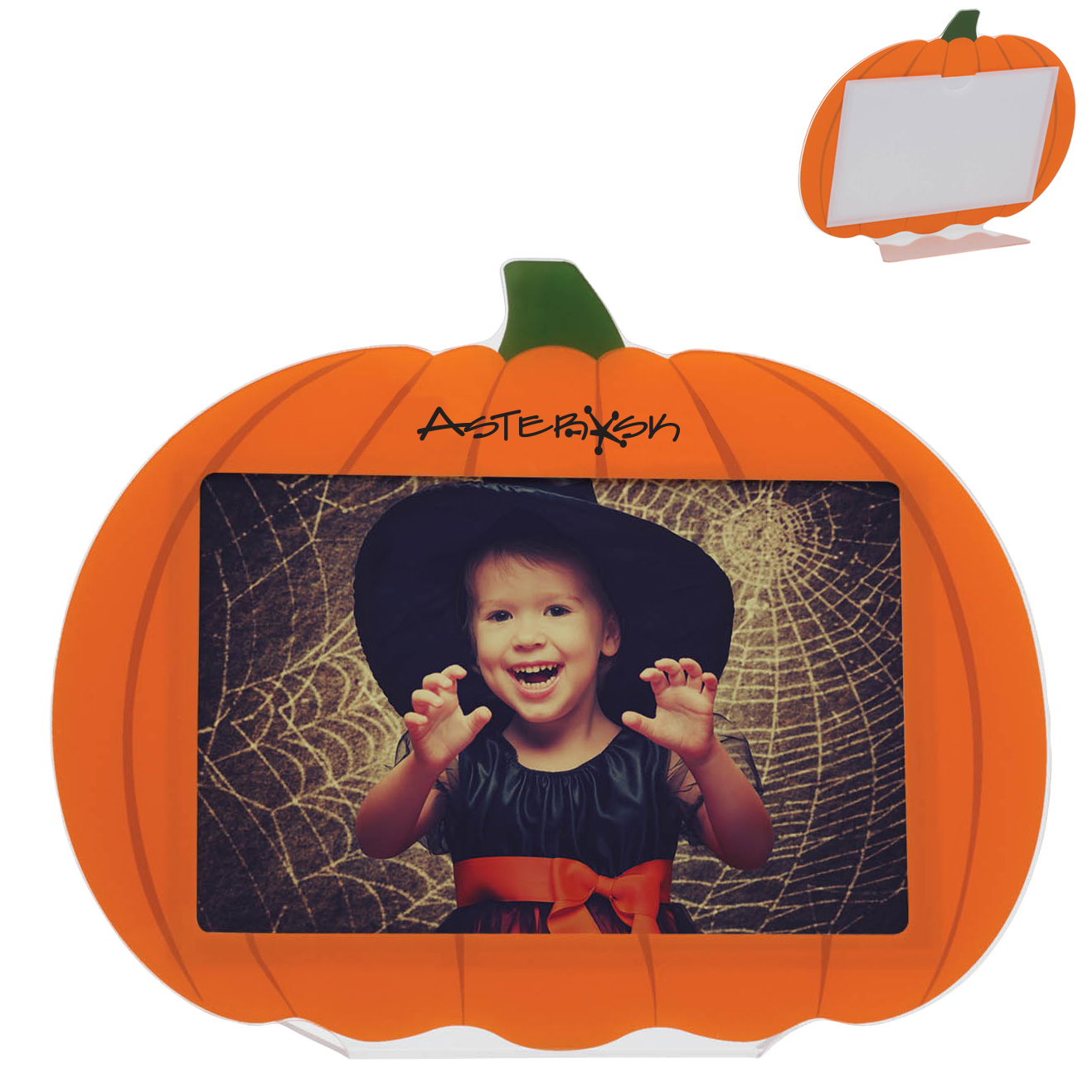Product Photo 1 Acrylic Pumpkin Photo Frame, 6" x 4"