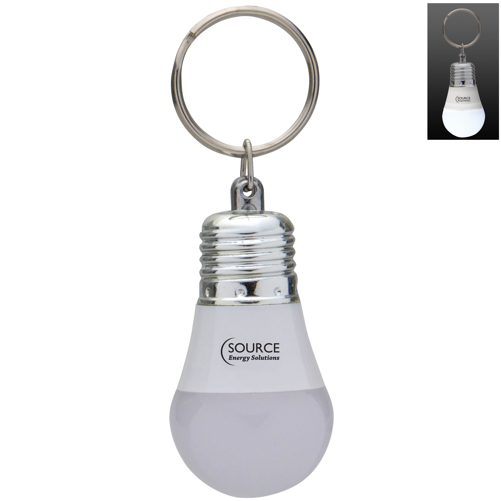 Product Photo 1 Light Up LED Bulb Keychain
