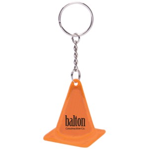 Reflective Safety Cone Keychain - IL7238
