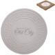 Greek Key Round Absorbent Stone Coaster
