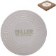 Greek Key Round Absorbent Stone Coaster Duo