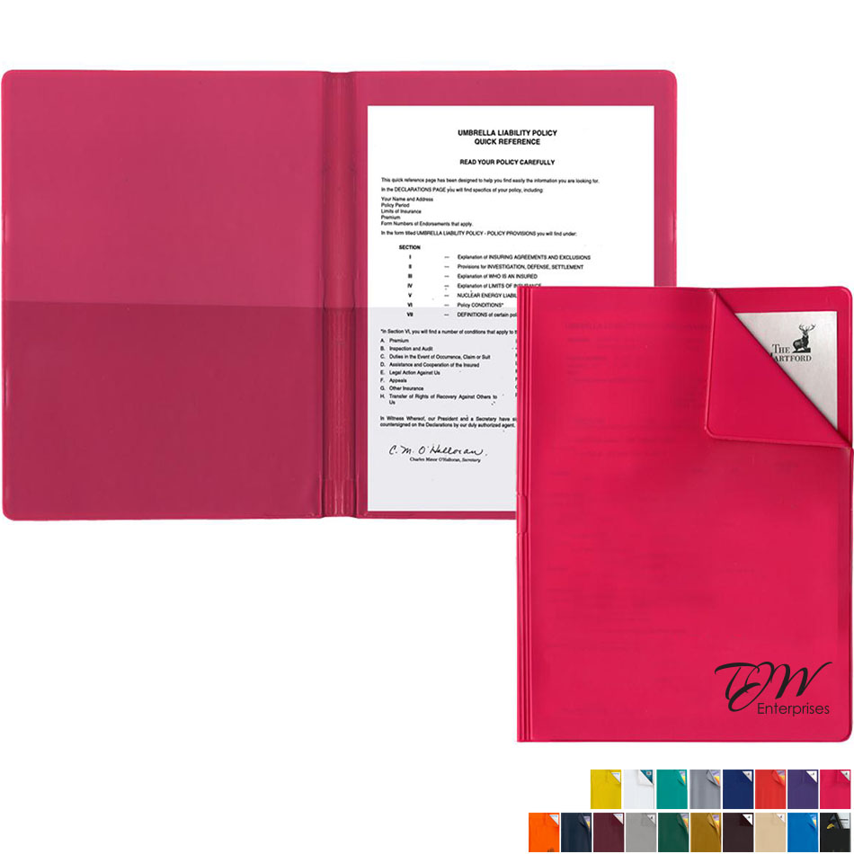 Product Photo 1 Flexible Vinyl Presentation Folder