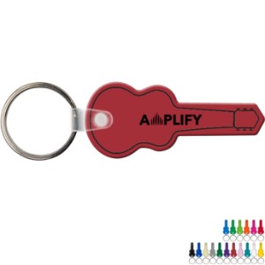Guitar Soft Vinyl Key Tag - QY4065