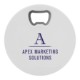 Round Bottle Opener Coaster