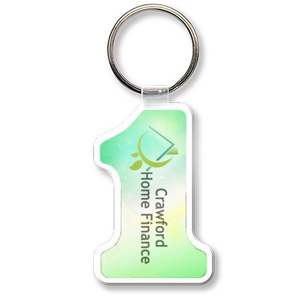 Product Photo 1 Number One Soft Vinyl Key Tag