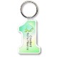 Number One Soft Vinyl Key Tag