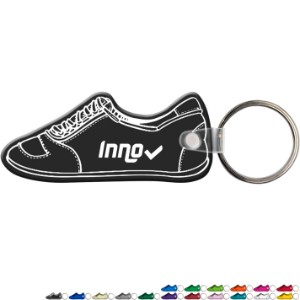 Running Shoe Soft Vinyl Key Tag - QY4080