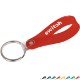 Short Loop Soft Vinyl Key Tag