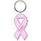Pink Ribbon Soft Vinyl Key Tag