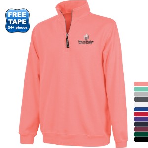 Charles River® Crosswind Quarter Zip Unisex Sweatshirt - CV1285