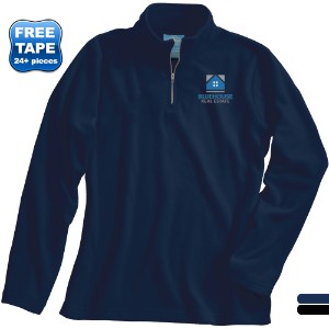 Charles River® Freeport Microfleece Ladies' Quarter Zip - CV1235