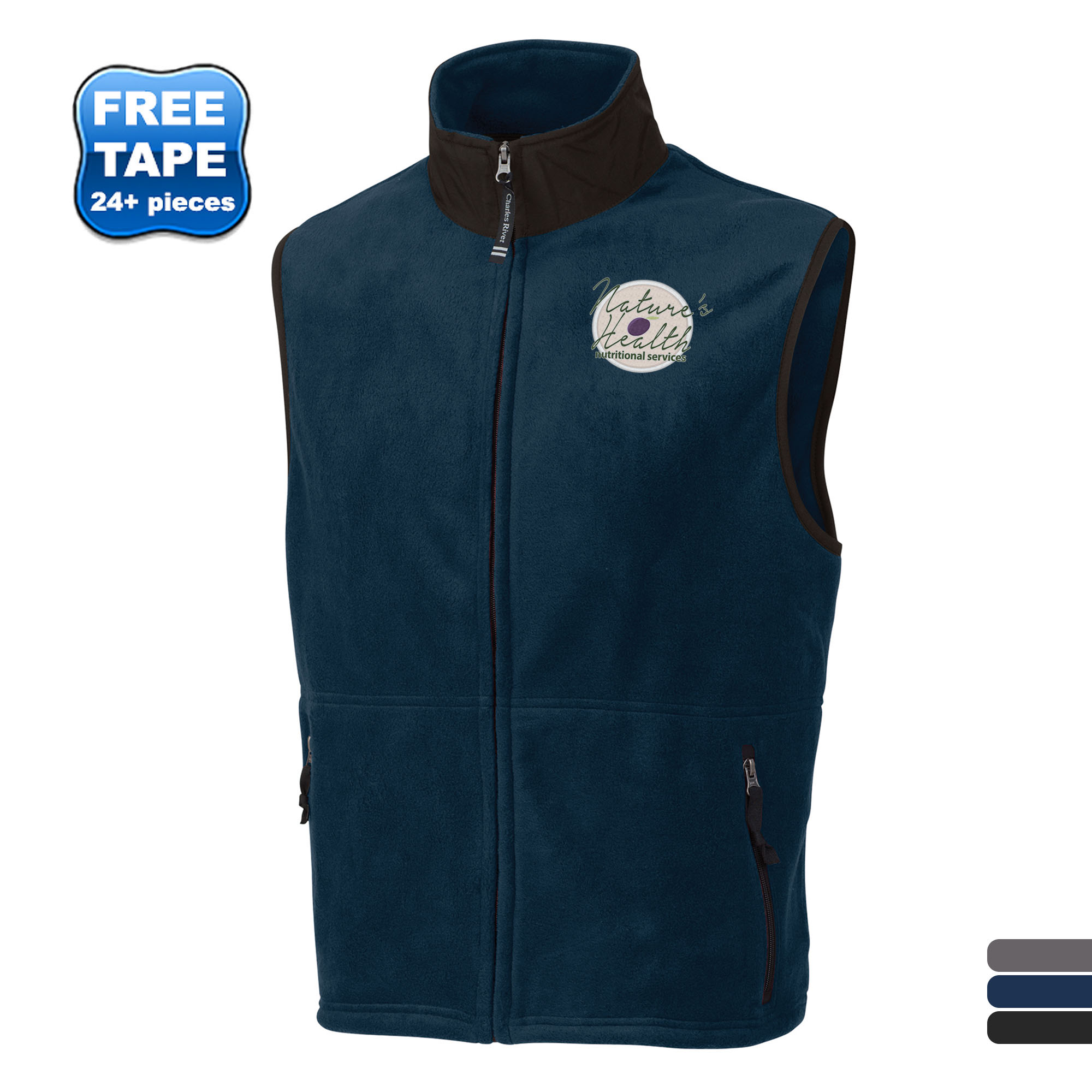 Product Photo 1 Charles River® Ridgeline Fleece Men's Vest