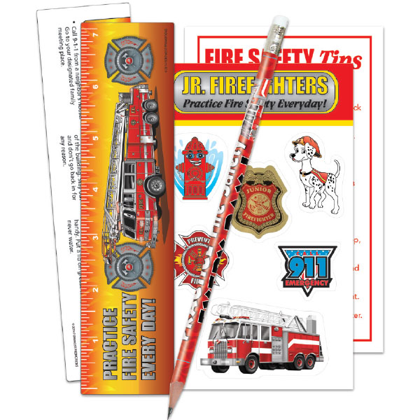 Product Photo 1 Fire Safety Teaching Aid Kit, Stock