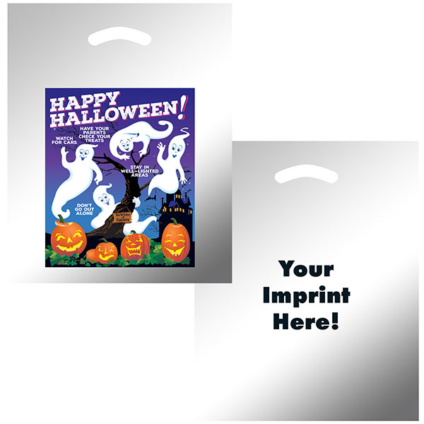 Product Photo 1 Halloween Reflective Ghost Bag, 12" x 15"