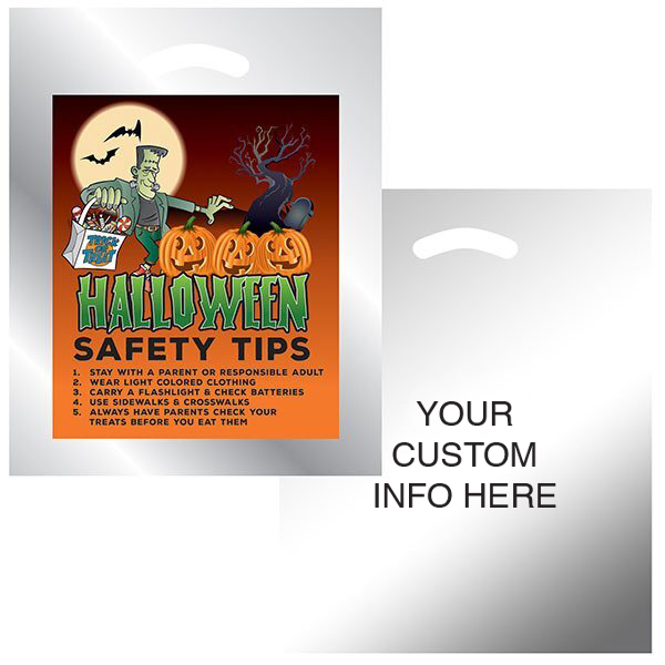 Product Photo 1 Halloween Reflective Frankenstein w/ Pumpkins Bag, 12" x 15"