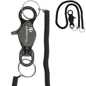 Lobster Clip Coil Keyring, 20" - GO1310