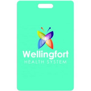 Credit Card Event Badge Tag, 2-1/8" x 3-3/8" - BU2005