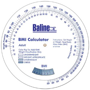 Adult BMI Calculator Wheel - BU2165