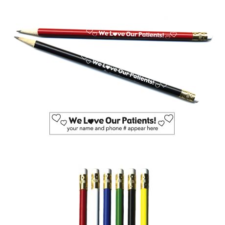 Product Photo 1 Pricebuster Pencil - "We Love Our Patients"