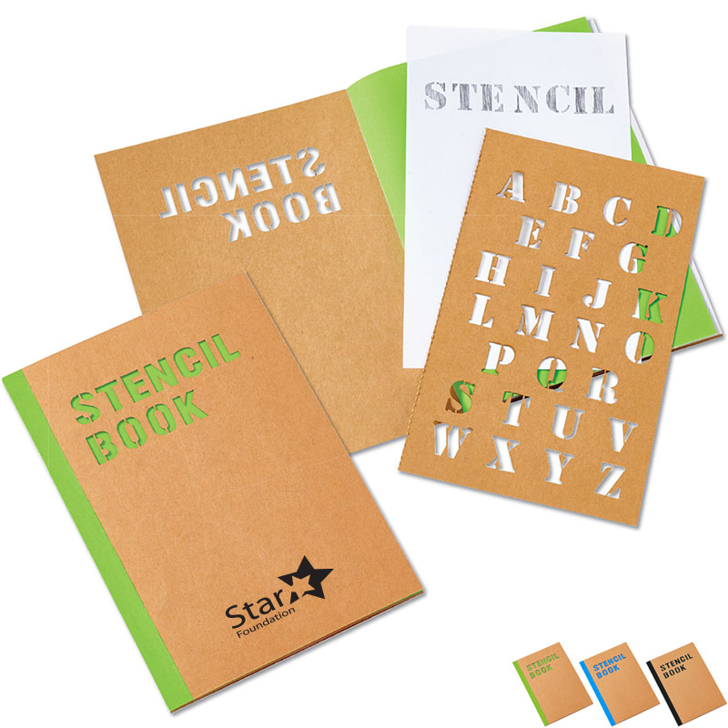 Product Photo 1 Stencil Kraft Cover Book