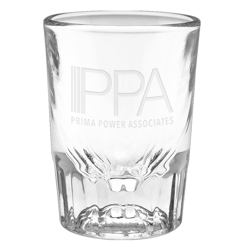 Product Photo 1 Fluted Shot Glass - Deep Etched, 2oz.