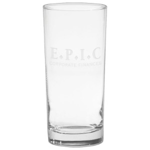 Deluxe Cooler Glass - Deep Etched, 15oz. - GA1507