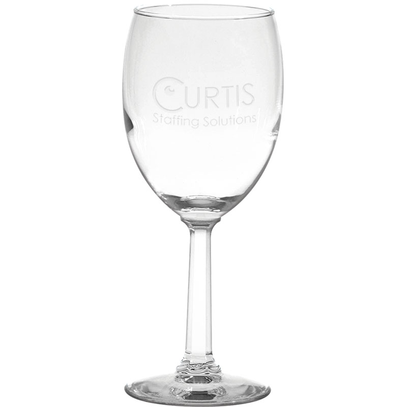 Product Photo 1 Napa Valley Wine Glass - Deep Etched, 8oz.