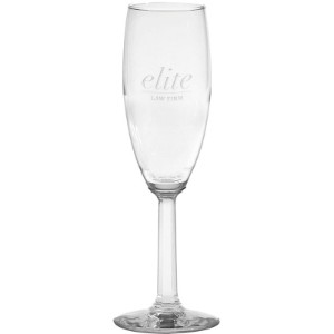 Napa Valley Flute - Deep Etched, 6oz. - GA1534