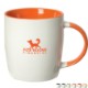 Perfect Stoneware Mug w/ Colored Handle & Interior, 12oz.