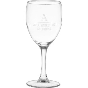 Nuance Wine Glass - Deep Etched, 8.5oz. - GA1524