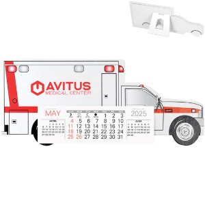 Emergency Squad Ambulance Monthly Desk Calendar - WA1530