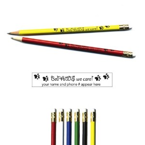 Pricebuster Pencil -  "BePaws we care!" - PCL515
