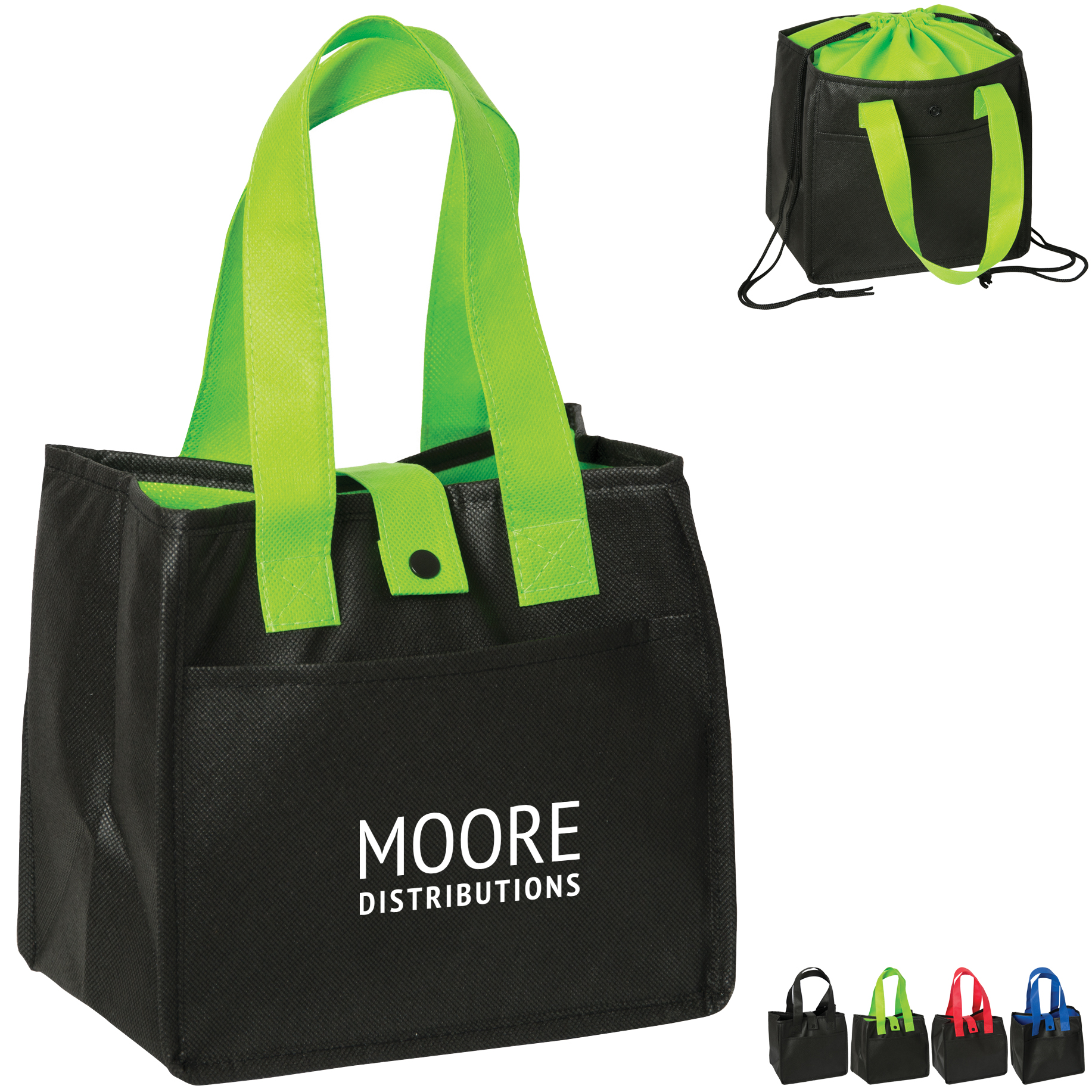 Product Photo 1 Drawstring Non-Woven Cooler Bag
