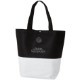 Contrast Felt Tote Bag