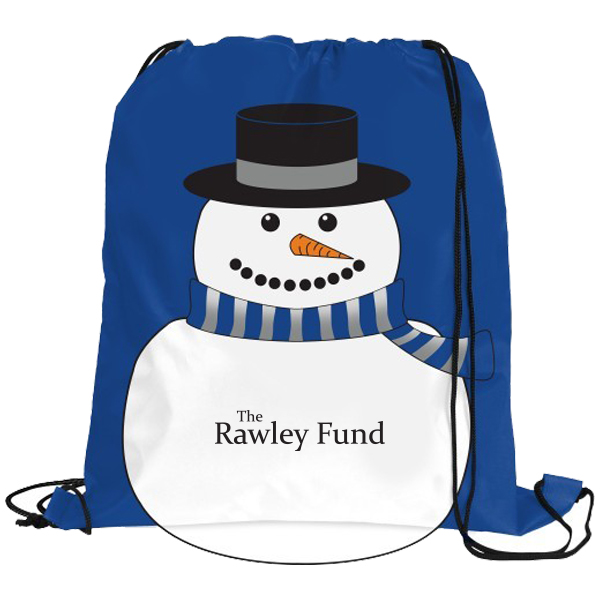 Product Photo 1 Holiday Polyester Sport Cinchpack - Snowman