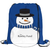 Holiday Polyester Sport Cinchpack - Snowman