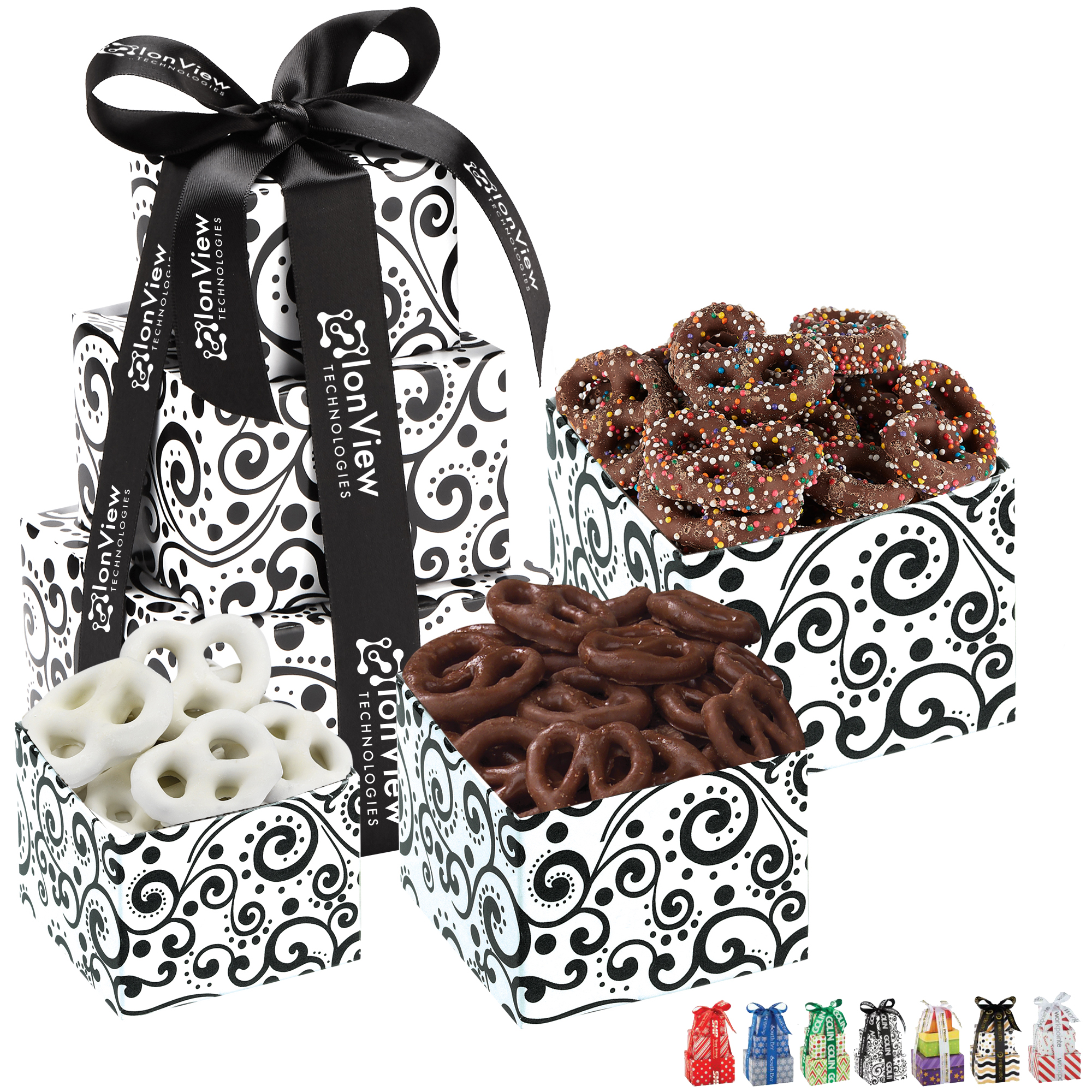 Product Photo 1 Tower of Triple Pretzel Delights