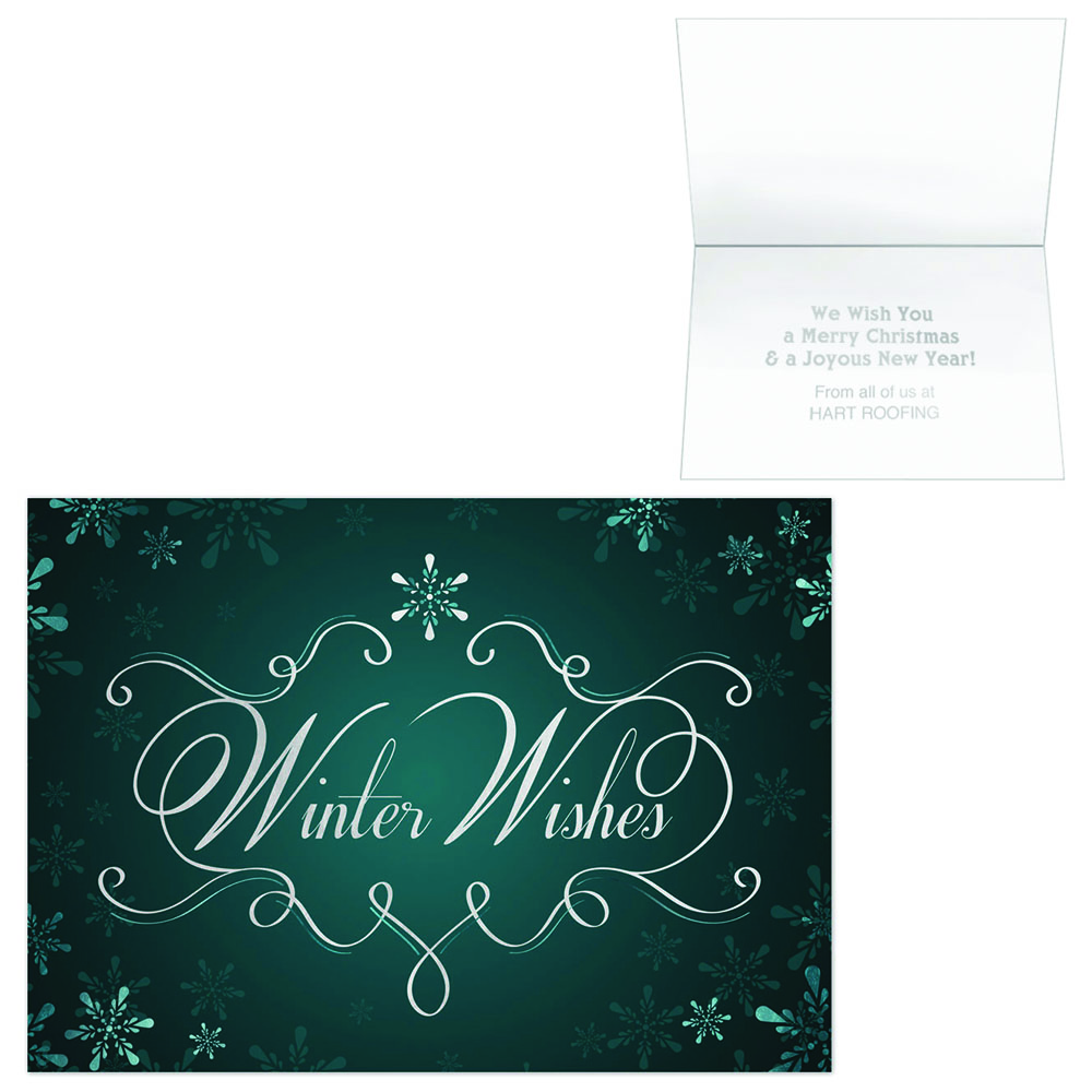 Product Photo 1 Winter Wishes Holiday Greeting Card