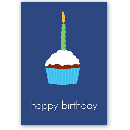Product Photo 1 Happy Birthday Cupcake Note Card