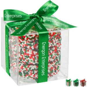 Chocolate Covered Custom Oreo® Present, Nonpareils - MD8233